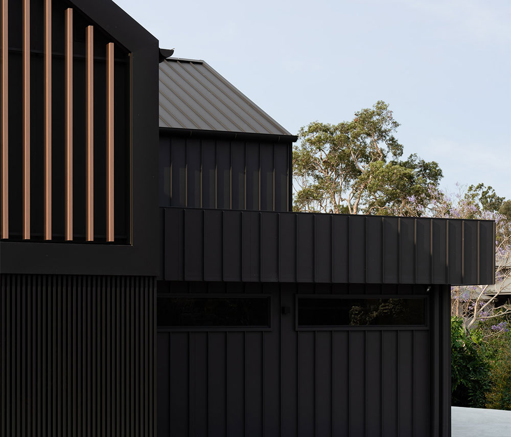 Black Exterior Cladding