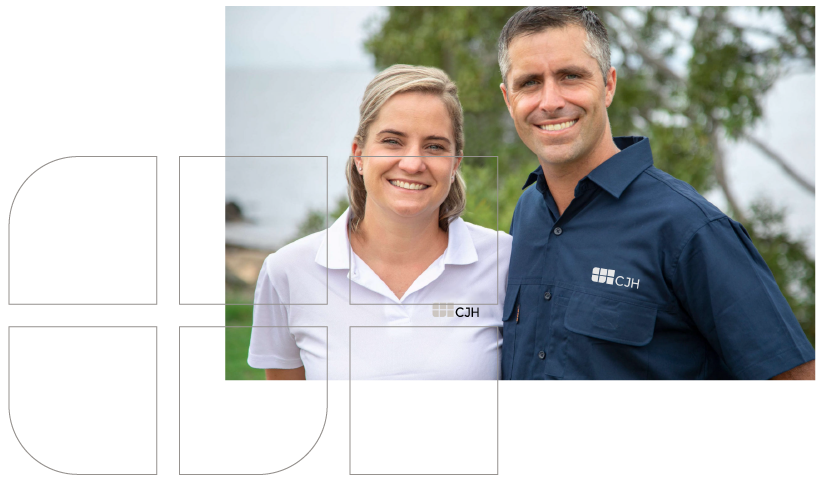 Carl and Chelsea Hosie Founders of CJH